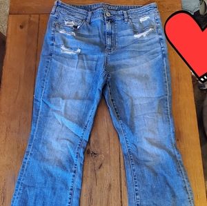 American Eagle Skinny Kick Jean Sz 16
